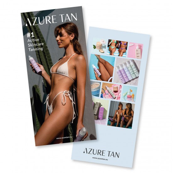 Flyer Azure Tan 3-luik 30st