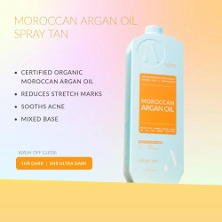 Sample Spray Tan Solution Moroccan Argan Oil 100ml, AzureTan